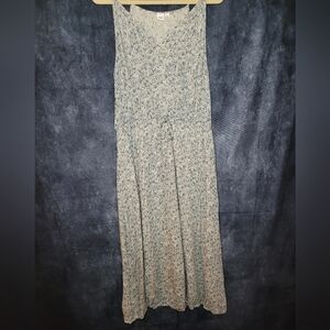 ✨️3/$25✨️ GAP Blue Pattern Maxi Dress